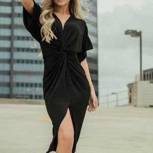 FASHION NOVA black dress size XS